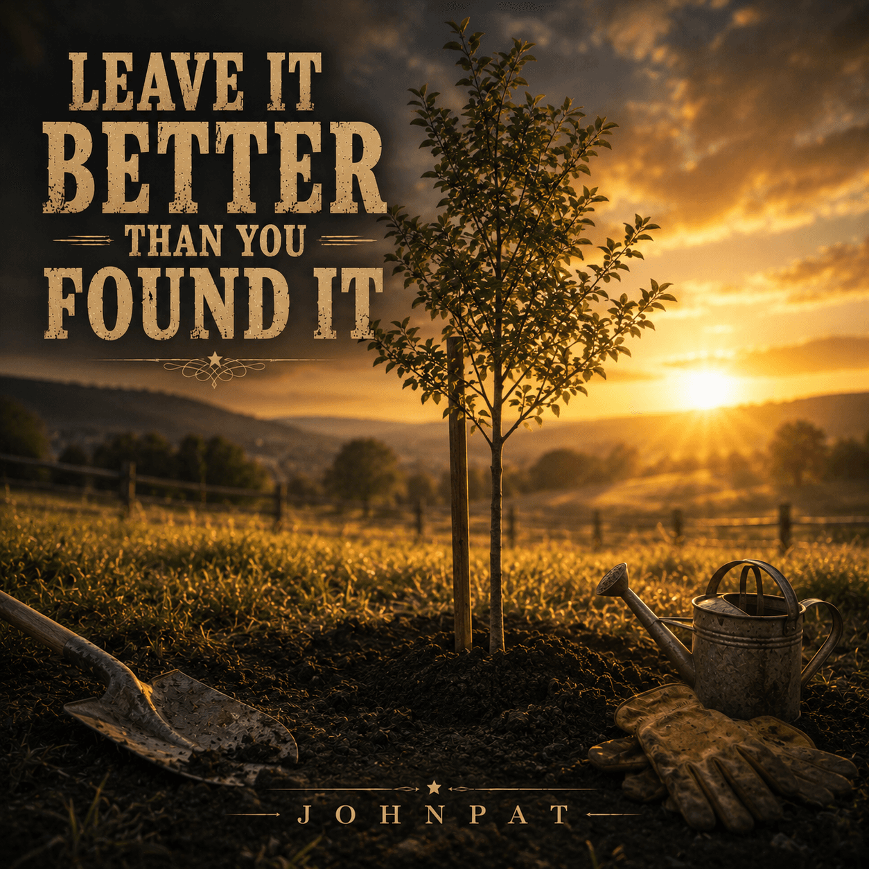 Cover artwork for Leave It Better Than You Found It